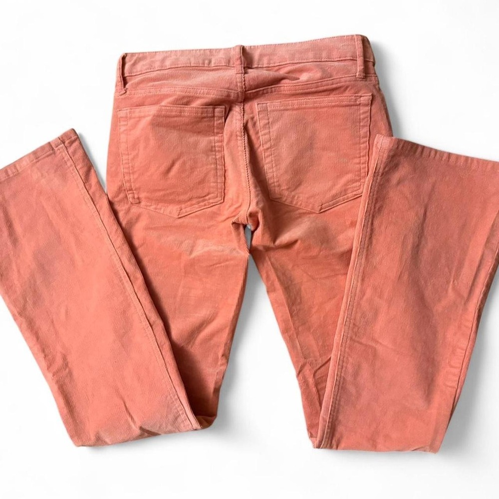 Wild Fable Peach Corduroy Low-Rise Flare Pants Sz 00 - Picture 2 of 4